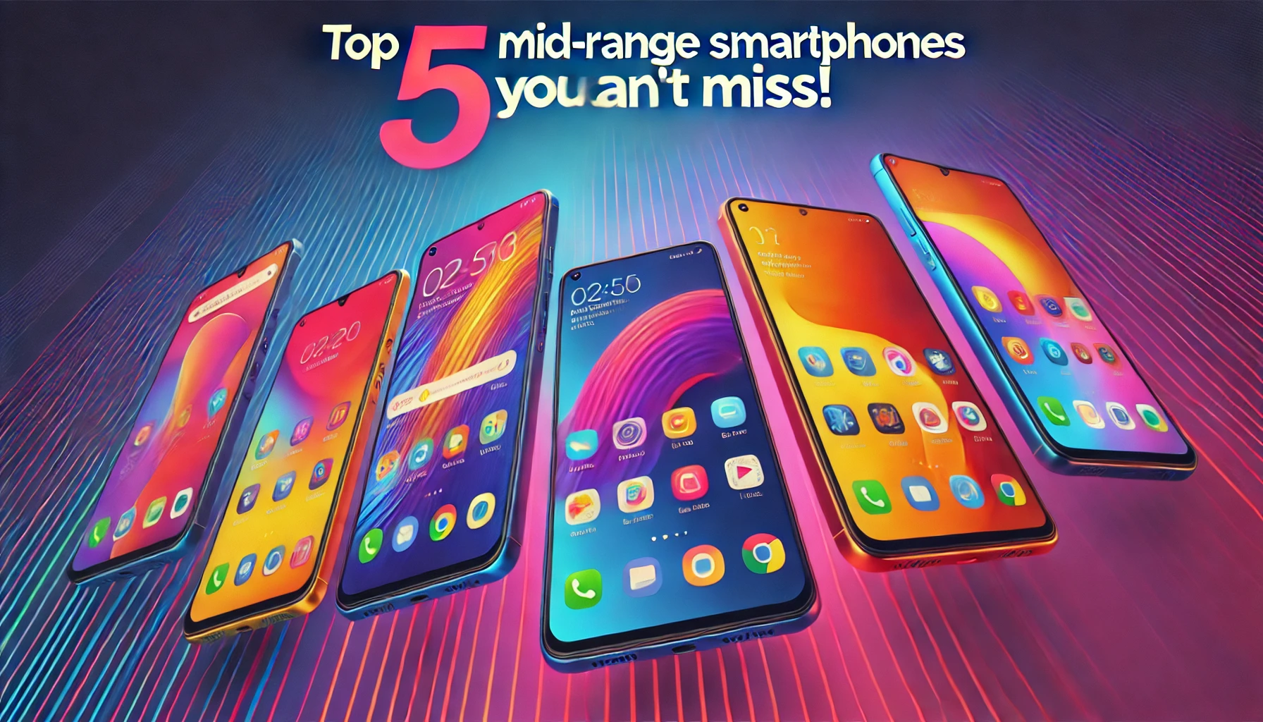 Top 5 Mid Range Smartphones